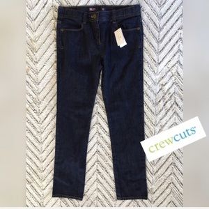 NWT J Crew Girls' Essential Riley Straight Jean 10